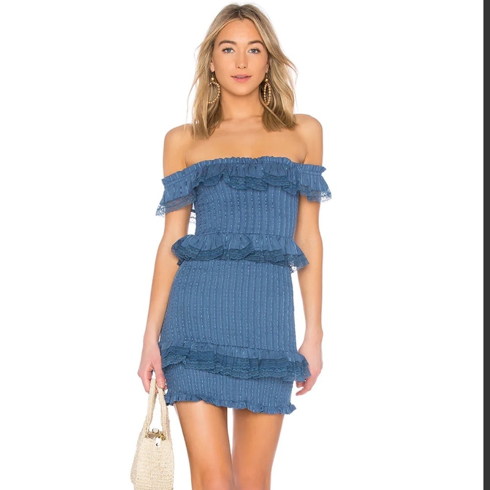 Tularosa Teri Dress in Horizon Blue